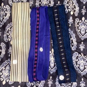 Three lululemon headbands